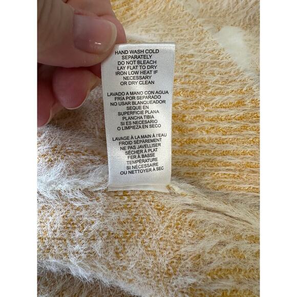 Kut from the Kloth Haruka Sweater Size S SOFT Yellow Classy Capsule Wardrobe - Picture 10 of 10